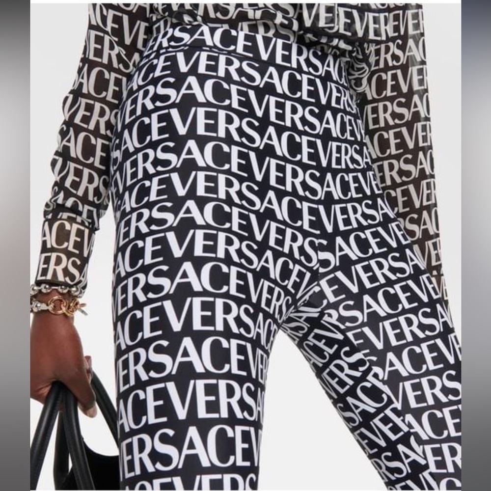 Versace logo leggings - Picture 3 of 5